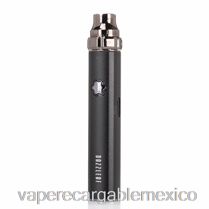 Vape Recargable Dazzleaf Squarii Top Twist 510 Batería Negro